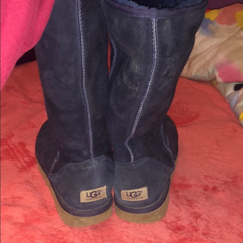Tall Navy Blue Ugg